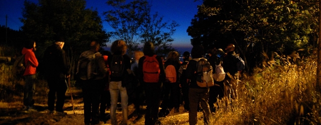 kalura  trekking notturno iblei