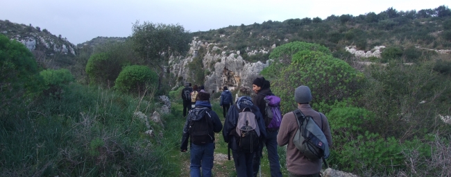 cava s.anna necropoli del cassibile kalura trekking sicilia