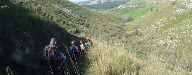 poggio dei santi kalura trekking iblei 