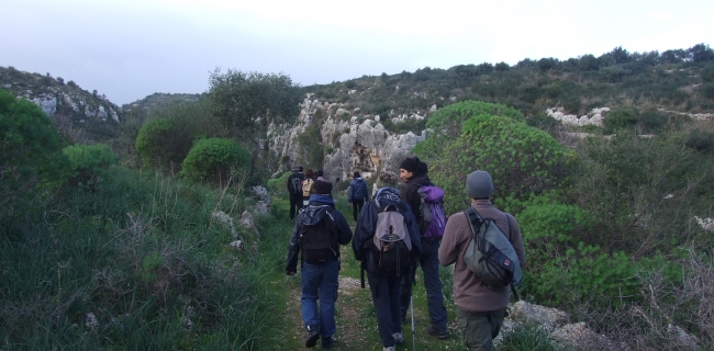 cava s.anna necropoli del cassibile kalura trekking sicilia