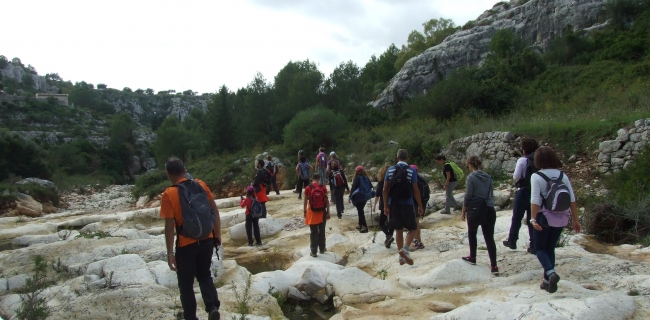 cava santa maria la nova kalura trekking iblei scicli