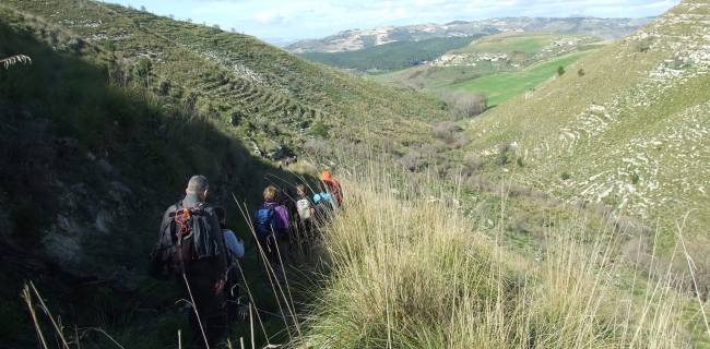 poggio dei santi kalura trekking iblei 